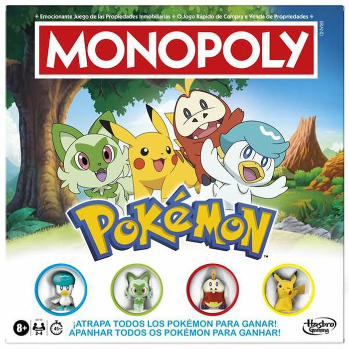 Настолна игра Hasbro Monopoly Pokemon