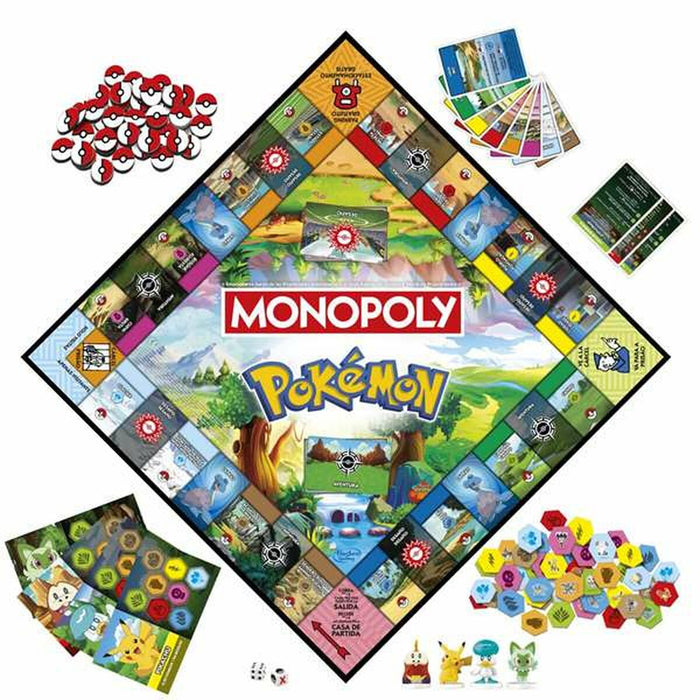Настолна игра Hasbro Monopoly Pokemon