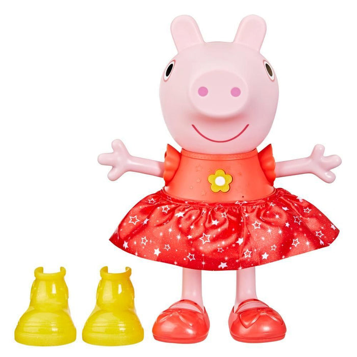 Интерактивна кукла Hasbro Peppa Pig - Muddy Puddles, 30 cm