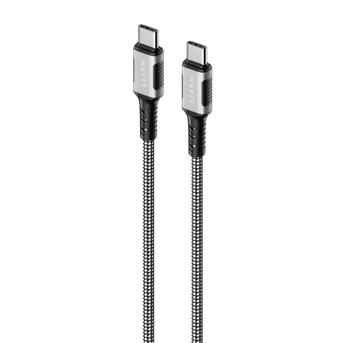 Havit CB6297 - Магнитен кабел USB type C към USB type C 1m
