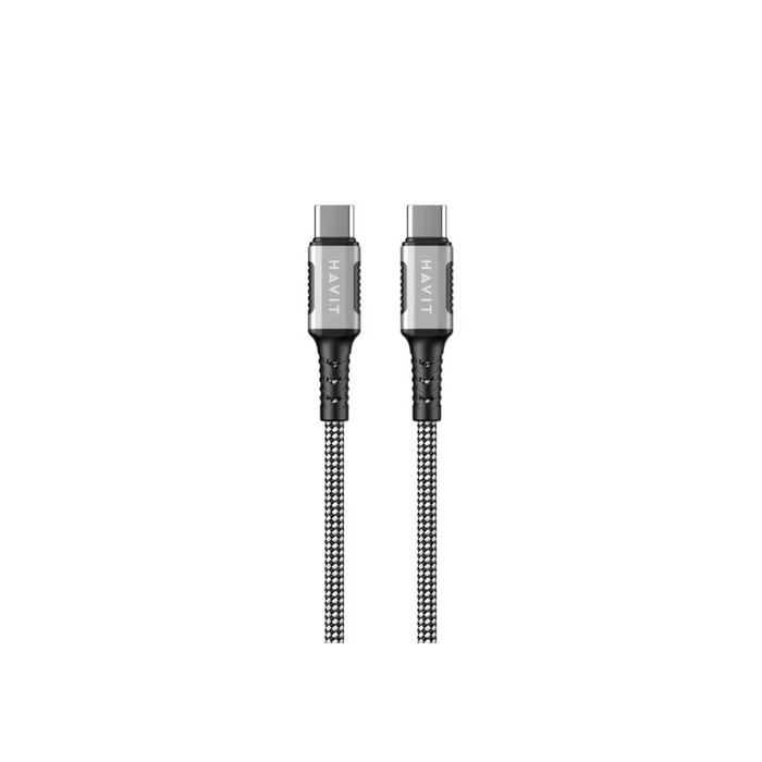 Havit CB6297 - Магнитен кабел USB type C към USB type C 1m