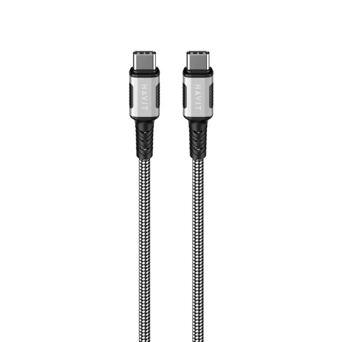 Havit CB6297 - Магнитен кабел USB type C към USB type C 1m
