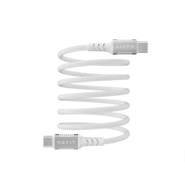 Havit CB6297 - Магнитен кабел USB type C към USB type C 1m