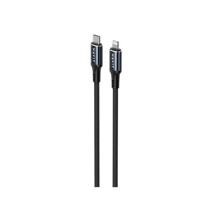 Havit CB6311 - USB Type C към Lightning кабел 1 m (черен)