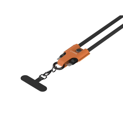 Havit CB6344 - кабел за зареждане 1.2m (черен/сив/кафяв)