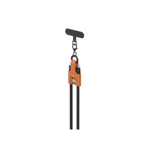 Havit CB6344 - кабел за зареждане 1.2m (черен/сив/кафяв)