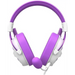 Havit H2002E - геймърски слушалки бели и лилави