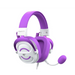 Havit H2002E - геймърски слушалки бели и лилави