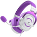 Havit H2002E - геймърски слушалки бели и лилави