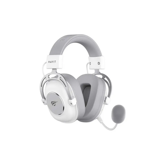 Havit H2002YG - 2.4G геймърски слушалки (бяло и сиво)