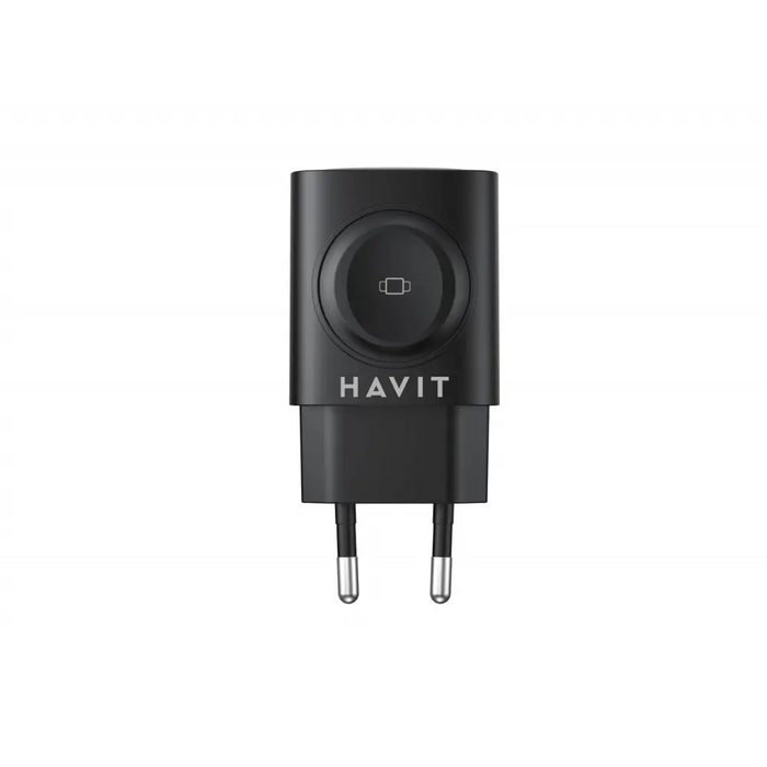 Havit UC132 EU - GaN 22 W двупортово зарядно с опция