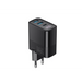 Havit UCLE001 EU - GaN трипортово зарядно 30 W черно