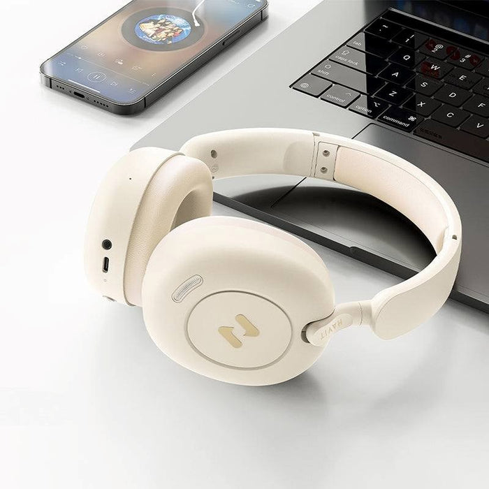 Havit H655BT PRO - Bluetooth слушалки (бежови)