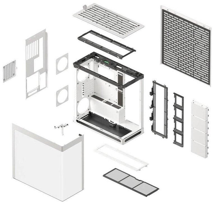 Компютърна кутия HAVN - HS 420, mid tower, бяла