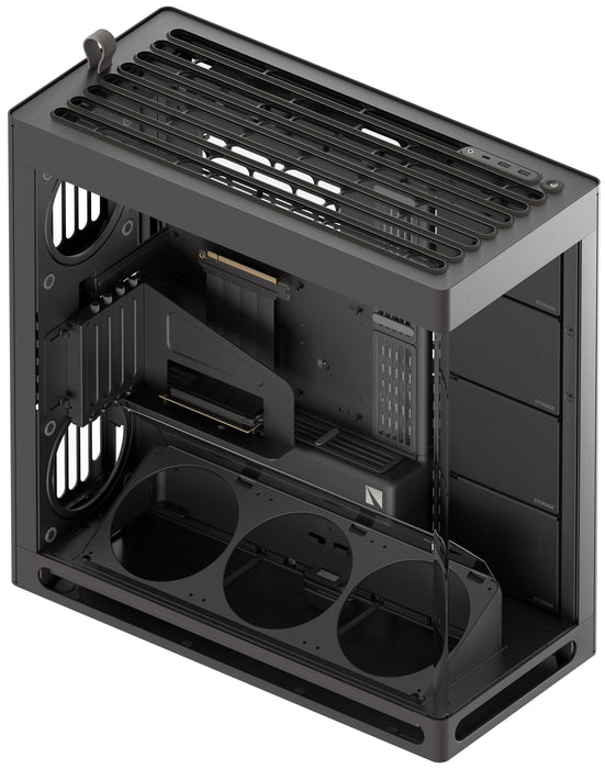 Компютърна кутия HAVN - HS 420 VGPU, mid tower, черна