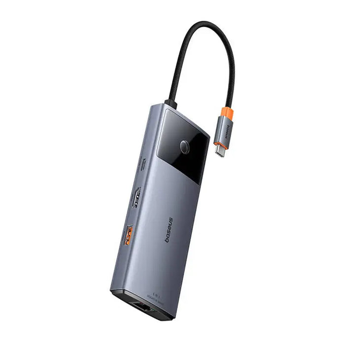 Хъб 6в1 Baseus Metal Gleam 2 Series USB-C към 2xUSB