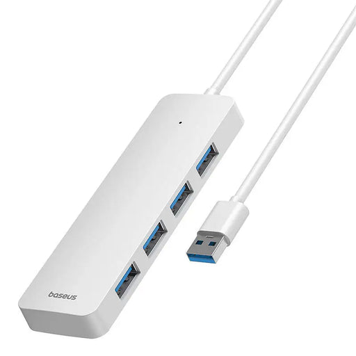 Хъб Baseus UltraJoy Series Lite 1.5m USB към USB3.0 х4 бял