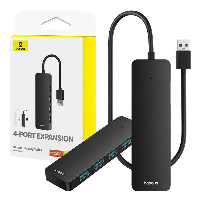 Хъб Baseus UltraJoy Series Lite 15cm USB към USB3.0 х4 черен