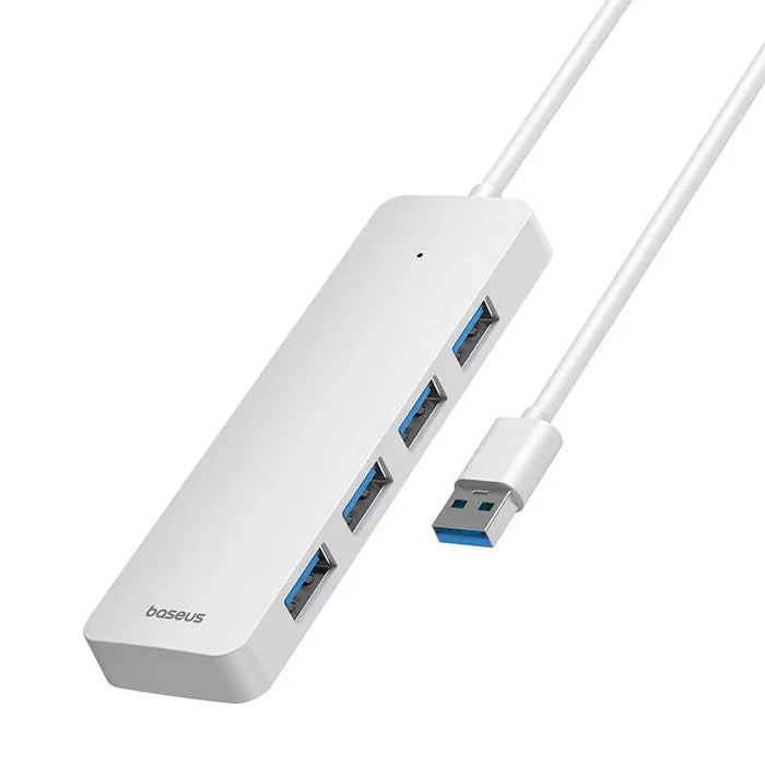 Хъб Baseus UltraJoy Series Lite 200cm USB към USB3.0 х4 бял