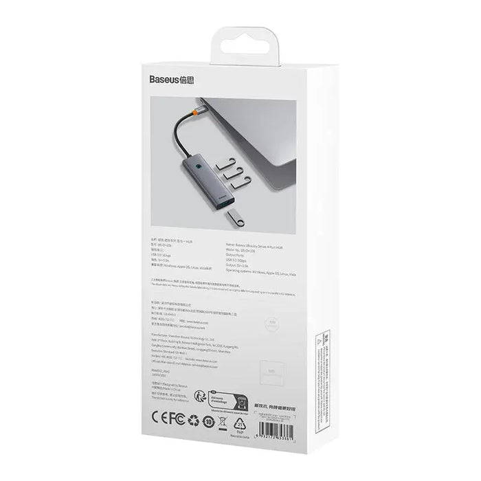 Хъб Baseus UltraJoy Series Lite Type-C към USB3.0 х4