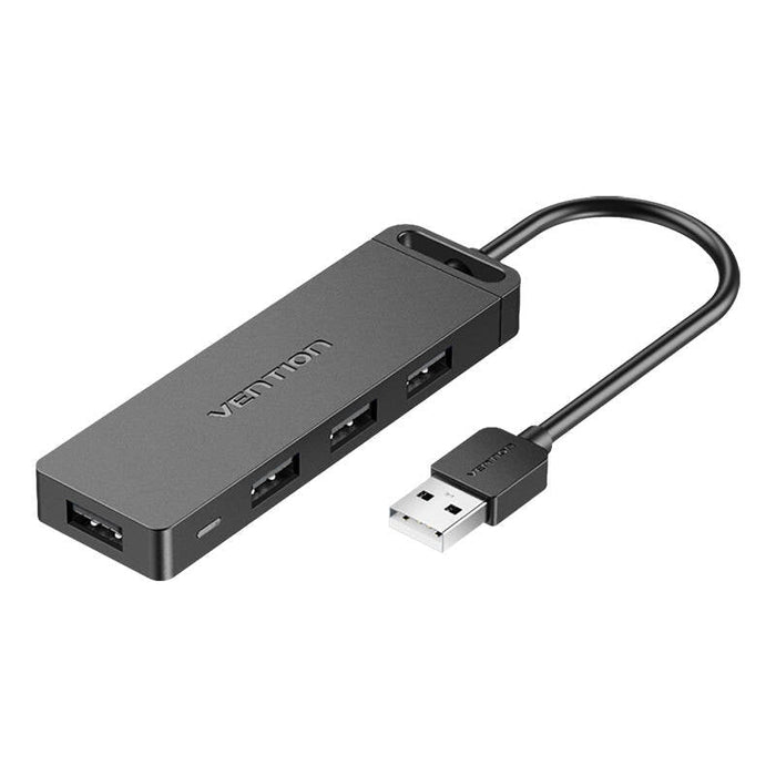 Хъб със захранващ адаптер Vention CHMBB 4x USB 2.0 0.15m