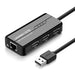 Хъб Ugreen 20264 USB-A към RJ45 10/100Mbps 3x USB-A