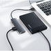 Хъб Ugreen USB Type-C към 4x USB 3.2 Gen 1х USB-C сив (CM219