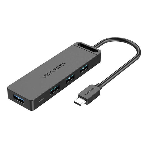 Хъб Vention TGKBD USB-C към 4х USB 3.0 0.5m черен ABS
