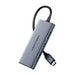 Хъб Vention TOOHB USB-C към HDMI 3x USB 3.0 SD TF 0.15m сив