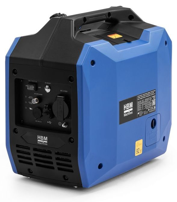 Инверторен бензинов генератор HBM - H135225, 2000 W, 79.7 cm³