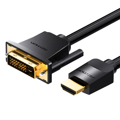 HDMI към DVI кабел Vention ABFBF 1m черен