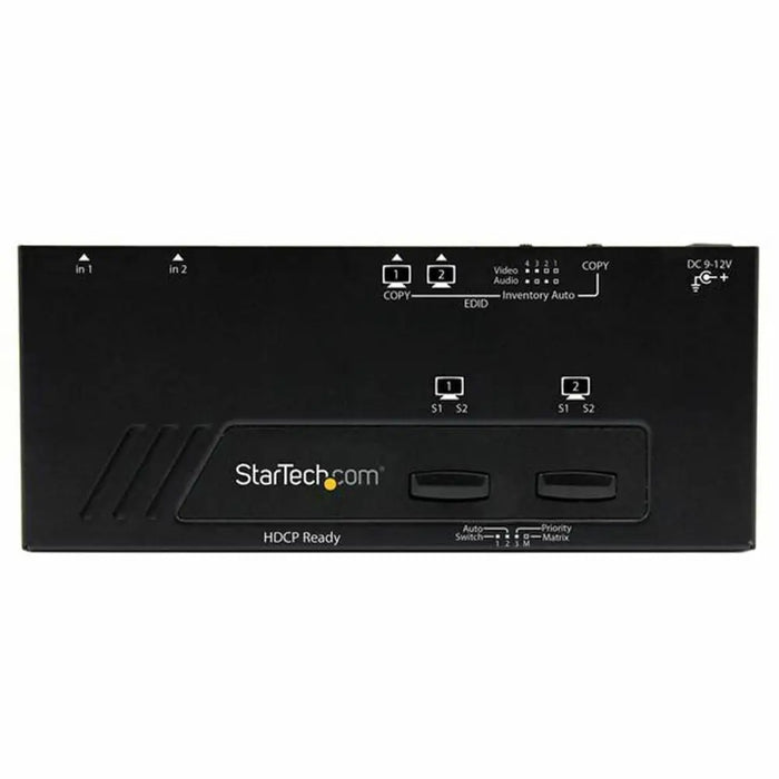 HDMI суич Startech VS222HDQ Черен