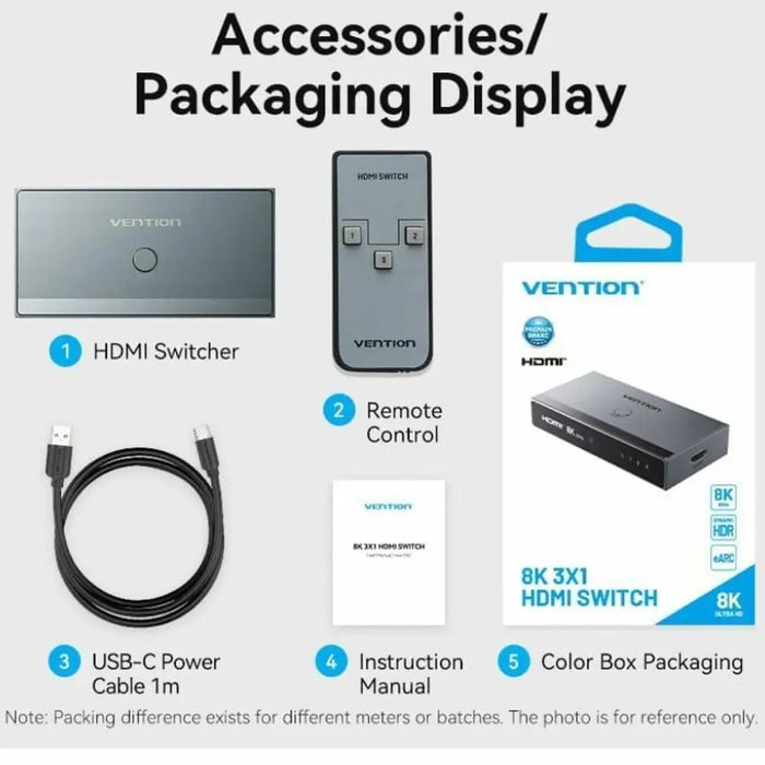 HDMI суич Vention AKRH0