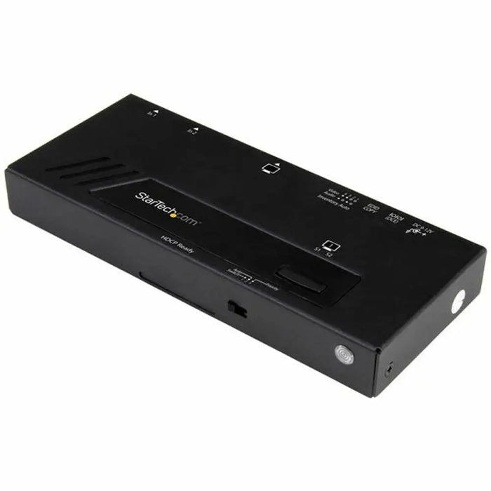 HDMI суич Startech VS221HD4KA Син Черен