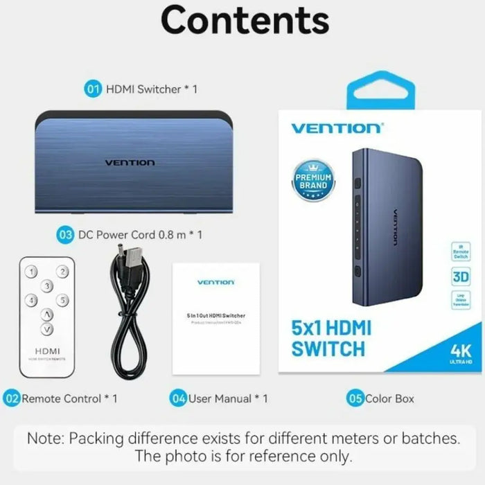 HDMI суич Vention AKCL0