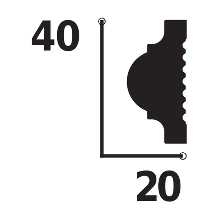 HDPS КОРНИЗ DECOLUX AD-012