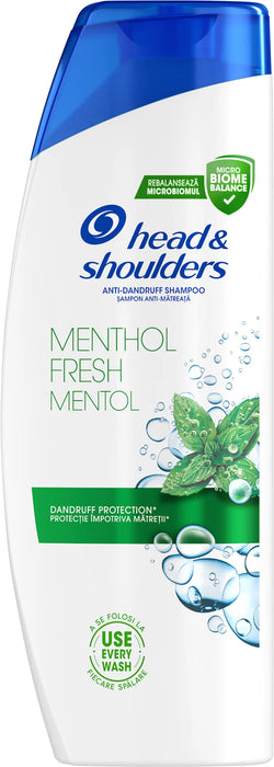 Шампоан против пърхот Menthol fresh, 625 ml