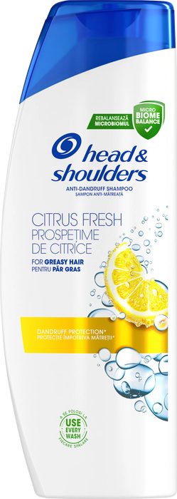 Шампоан за коса против пърхот Citrus Fresh, 625 ml