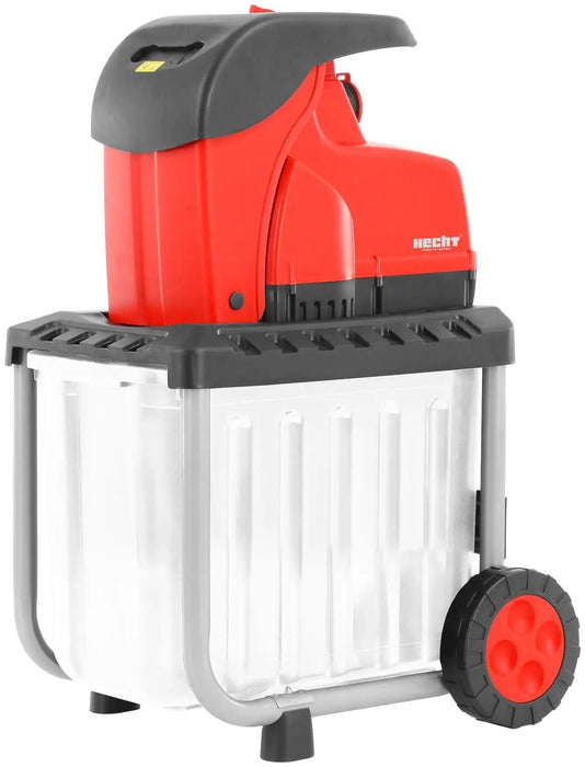 Електрическа дробилка за клони с кош Hecht - 6284XL, 2800W, 60l, 45 mm