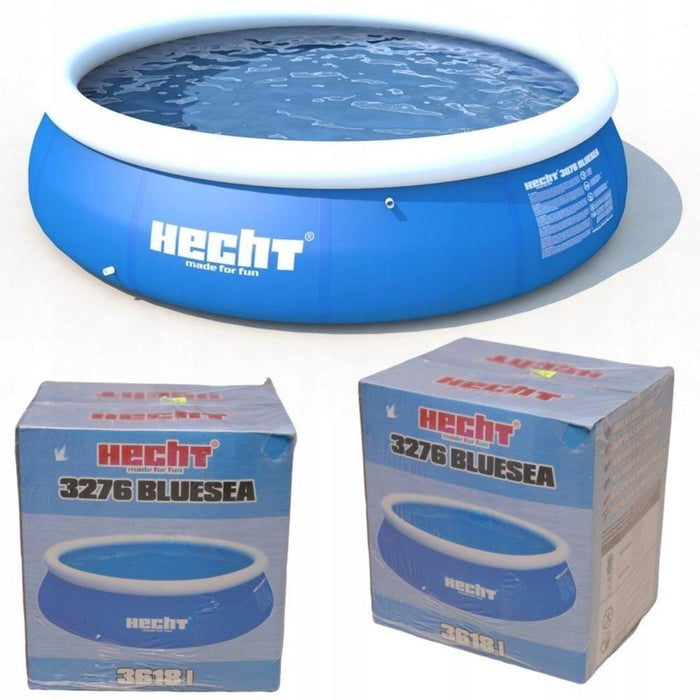 Надуваем басейн Hecht - 3276 BLUESEA, 300 x 76 cm, 3618 l