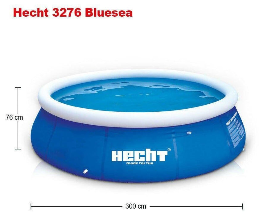Надуваем басейн Hecht - 3276 BLUESEA, 300 x 76 cm, 3618 l