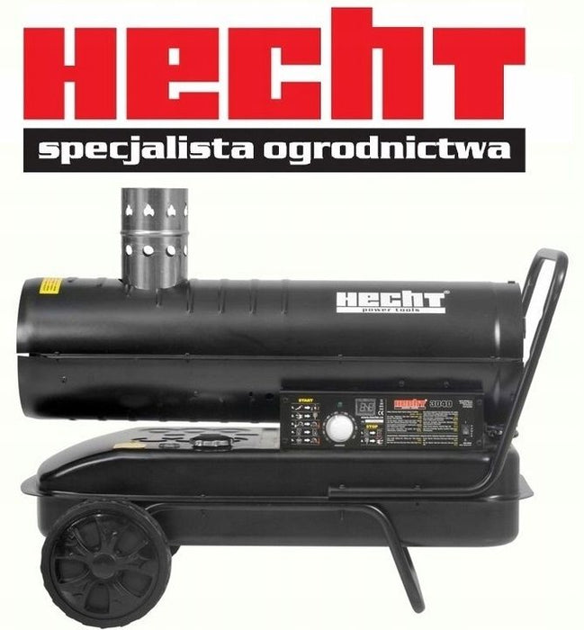 Дизелов калорифер Hecht - 3040, 18 kW, 150 м², с вграден термостат