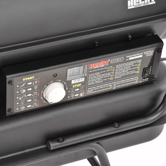 Дизелов калорифер Hecht - 3038, 37 kW, 588 м³/ч, с вграден термостат