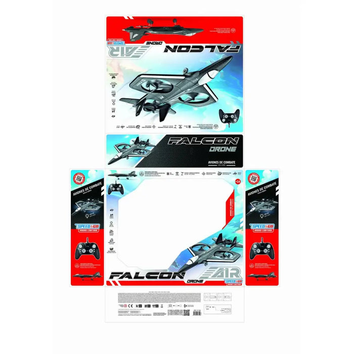 Хеликоптер с Радиоуправление Colorbaby (2 броя)