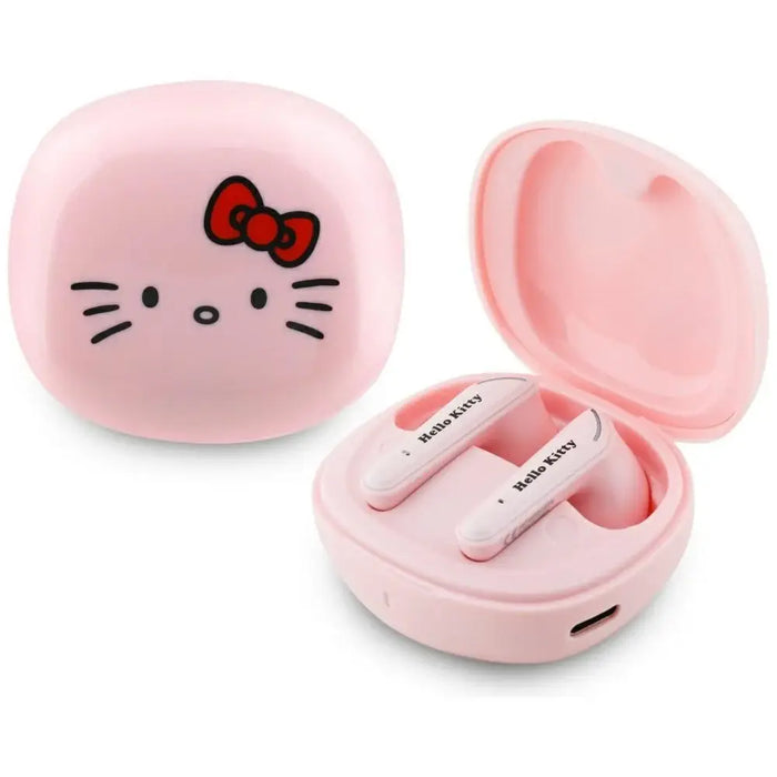 Hello Kitty TWS слушалки O Glossy Finish - Pink