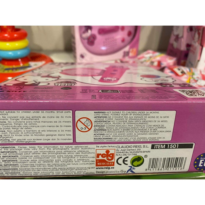 Mикрофон Караоке Hello Kitty Фуксия розов