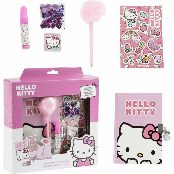 Канцеларски сет Hello Kitty Многоцветен