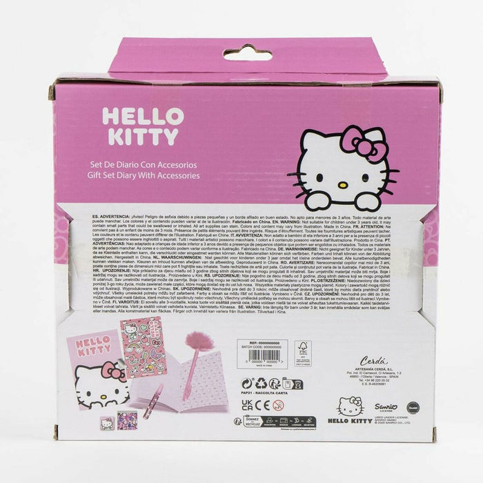 Канцеларски сет Hello Kitty Многоцветен