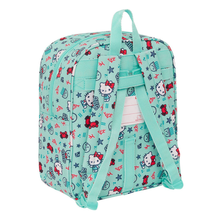 Детска раница Hello Kitty Sea lovers цвят тюркоаз 22 x 27 x 10 cm