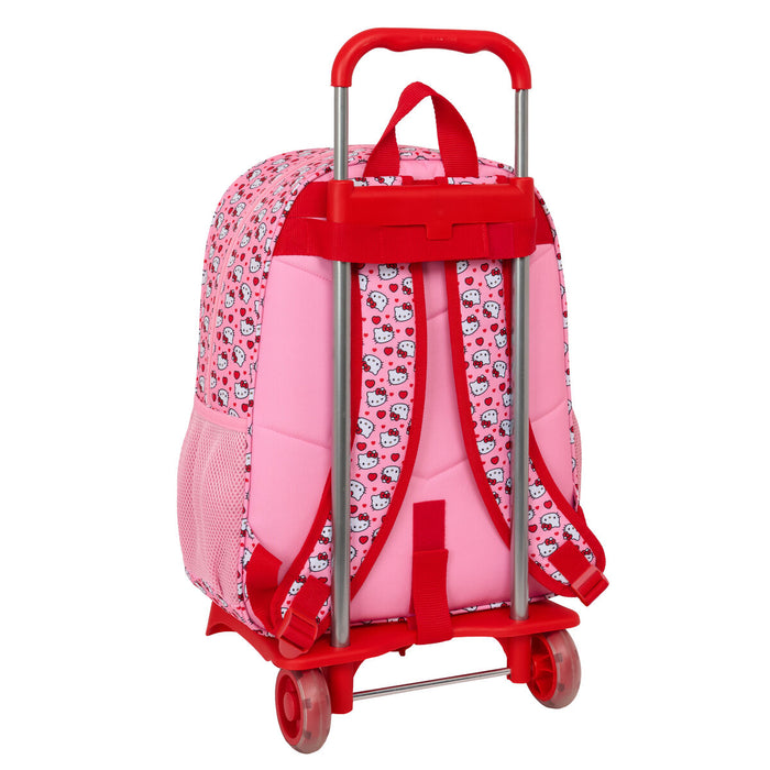 Училищна чанта Hello Kitty Розов 33 x 42 x 14 cm